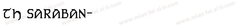 th saraban字体转换